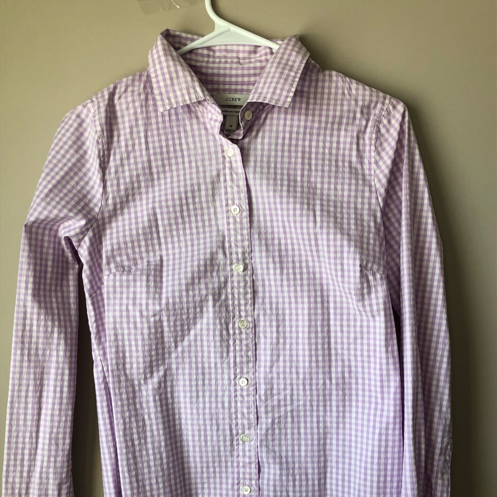 J. Crew Button-down Gingham Shirt